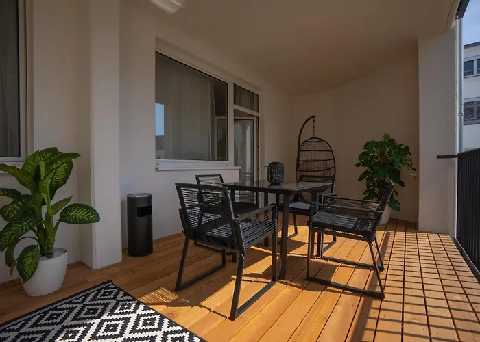 Apartmán Bright Stylish With A Huge Terrace In A Location