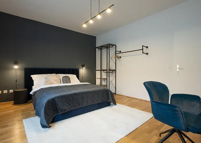 Apartmán Bright Stylish With A Huge Terrace In A Location Vídeň