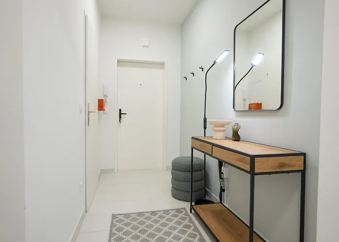 Apartmán Bright Stylish With A Huge Terrace In A Location *